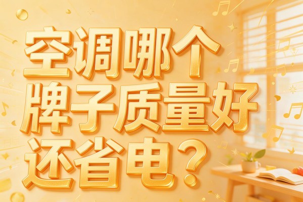 空调哪个牌子质量好还省电?