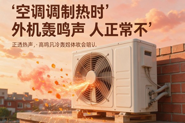 空调制热时外机轰鸣声大正常不