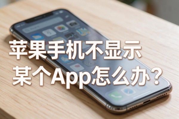 苹果手机不显示某个App怎么办？
