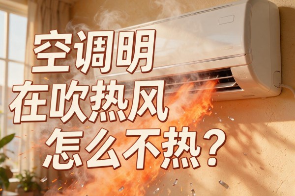 空调明明在吹热风怎么不热?