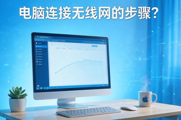 电脑连接无线网的步骤？