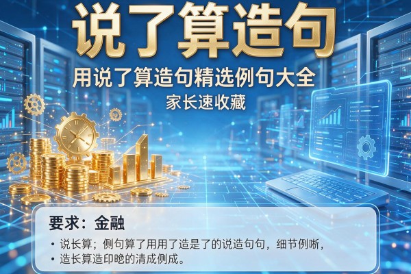 说了算造句-用说了算造句精选例句大全家长速收藏