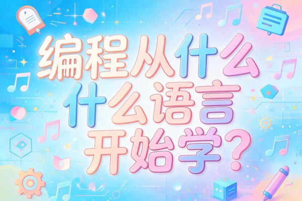 编程从什么语言开始学?