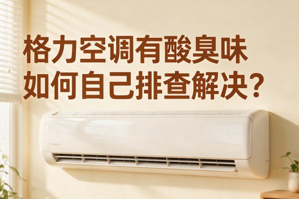 格力空调有酸臭味如何自己排查解决?