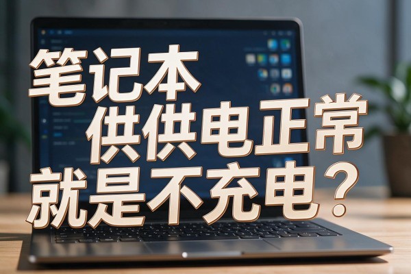 笔记本供电正常就是不充电?