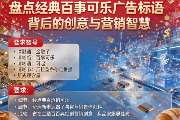 盘点经典百事可乐广告标语背后的创意与营销智慧