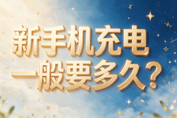 新手机充电一般要多久？