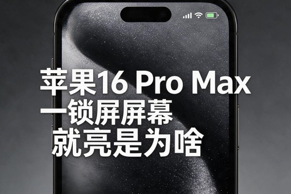 苹果16 Pro Max一锁屏屏幕就亮是为啥
