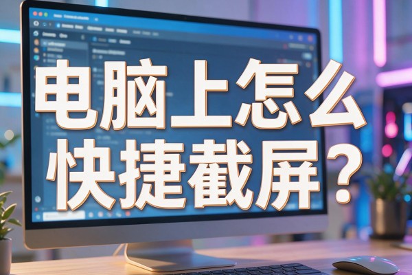 电脑上怎么快捷截屏?