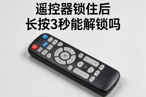 遥控器锁住后长按3秒能解锁吗