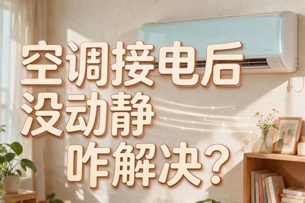 空调接电后没动静咋解决?