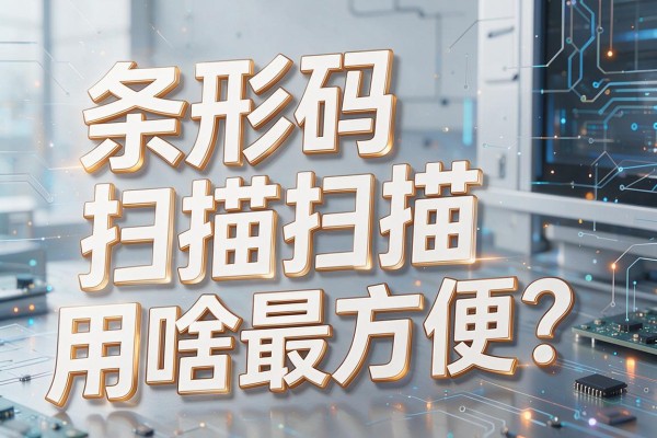 条形码扫描用啥最方便?