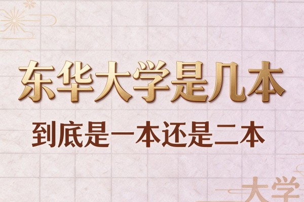 东华大学是几本 到底是一本还是二本大学