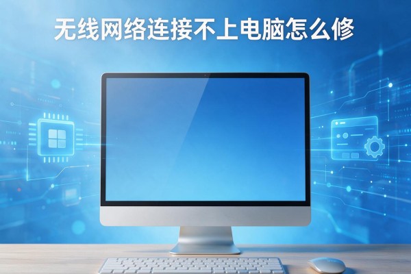 无线网络连接不上电脑怎么修