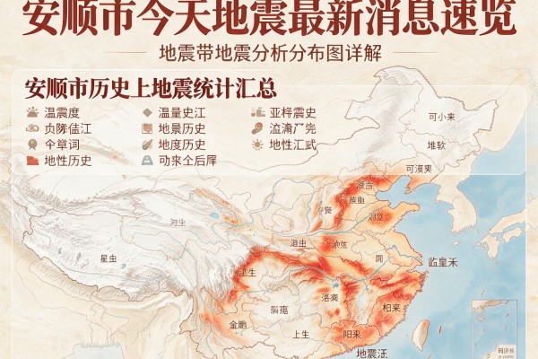 安顺市今天地震最新消息速览,安顺市历史上地震统计汇总及地震带分布图详解