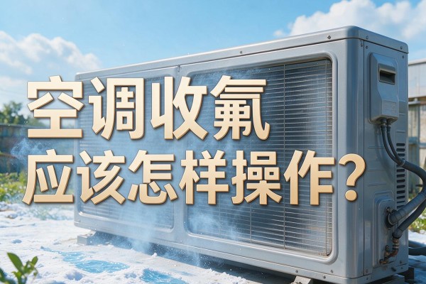 空调收氟应该怎样操作?
