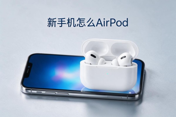 新手机怎么配对AirPods