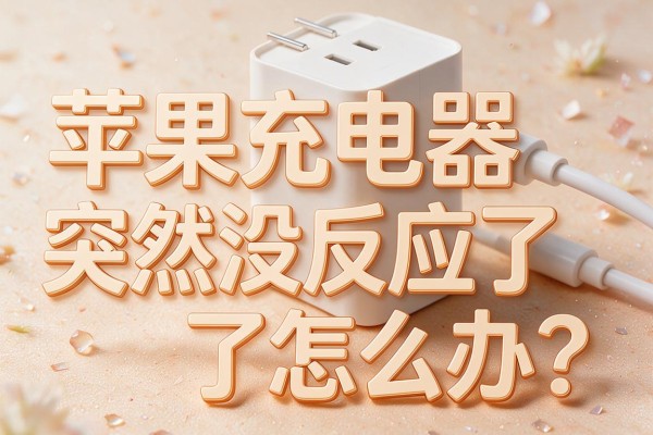 苹果充电器突然没反应了怎么办？