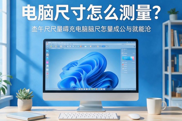 电脑尺寸怎么测量?