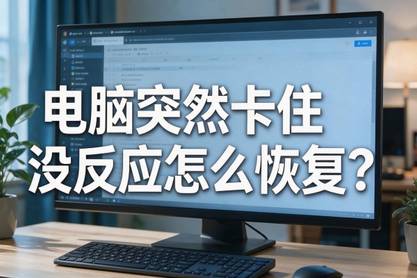 电脑突然卡住没反应怎么恢复？
