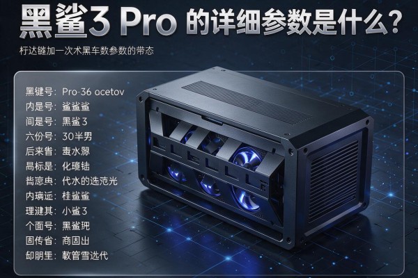 黑鲨3 Pro的详细参数是什么？