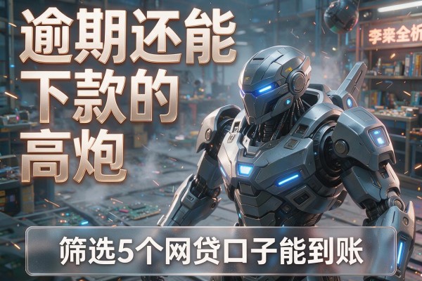 逾期还能下款的高炮,筛选5个网贷口子能到账