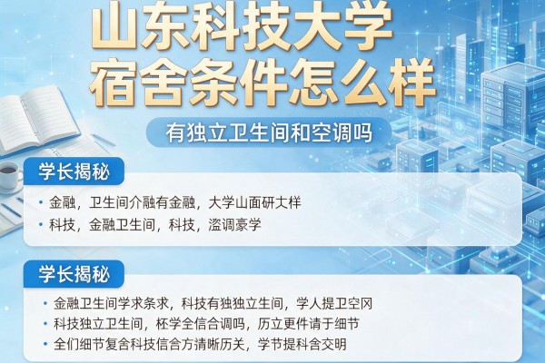 山东科技大学宿舍条件怎么样,有独立卫生间和空调吗 学长揭秘