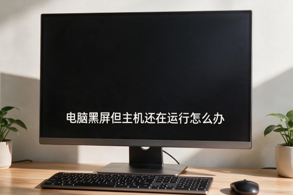 电脑黑屏但主机还在运行怎么办