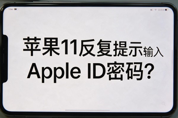 苹果11反复提示输入Apple ID密码?