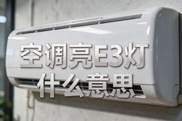 空调亮E3灯什么意思