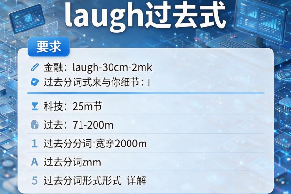 laugh过去式及过去分词形式详解