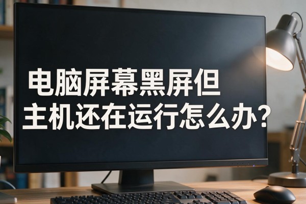 电脑屏幕黑屏但主机还在运行怎么办?