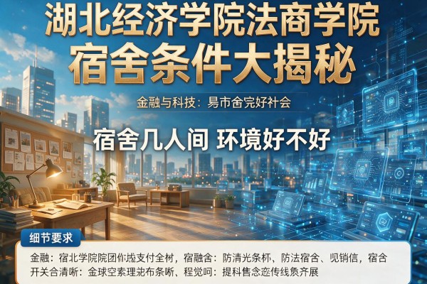 湖北经济学院法商学院宿舍条件大揭秘,宿舍几人间环境好不好(图片)