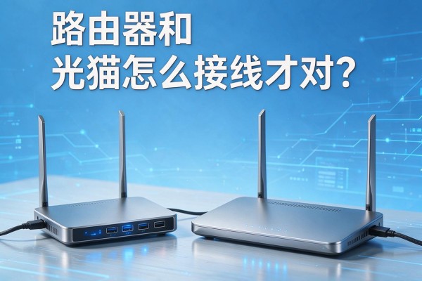 路由器和光猫怎么接线才对？