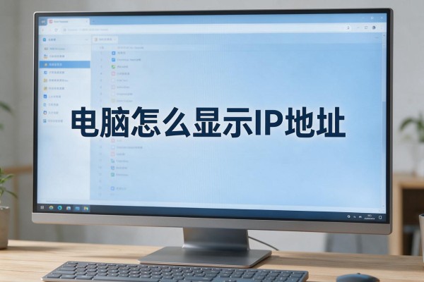 电脑怎么显示IP地址