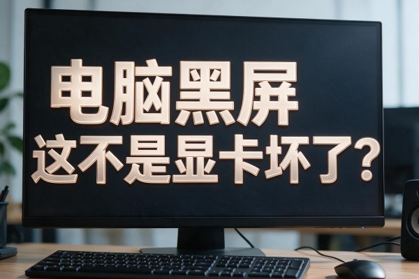 电脑黑屏是不是显卡坏了?