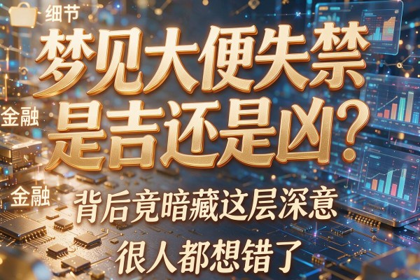 梦见大便失禁是吉还是凶?背后竟暗藏这层深意,很多人都想错了