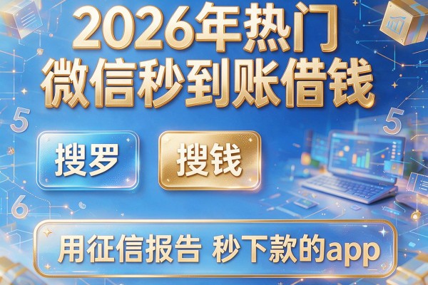 2026年热门微信秒到账借钱,搜罗5个用征信报告秒下款的app6