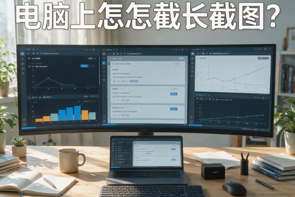 电脑上怎样截长截图?