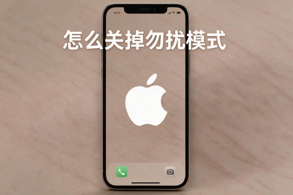苹果手机怎么关掉勿扰模式