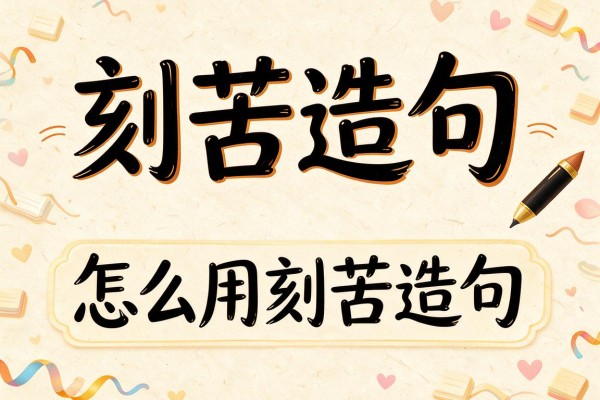 刻苦造句-怎么用刻苦造句