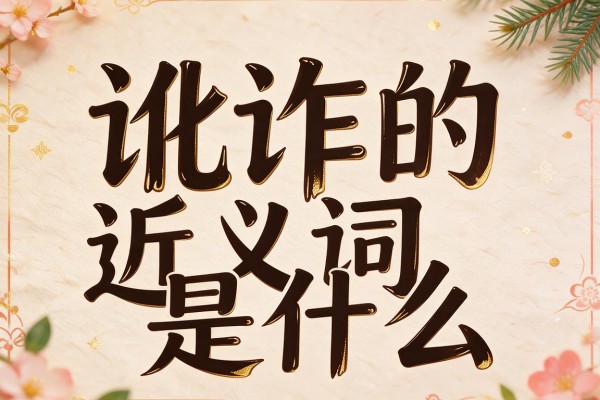 讹诈的近义词是什么,讹诈的近义词有哪些