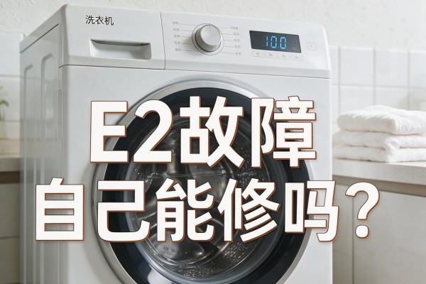 洗衣机E2故障自己能修吗?