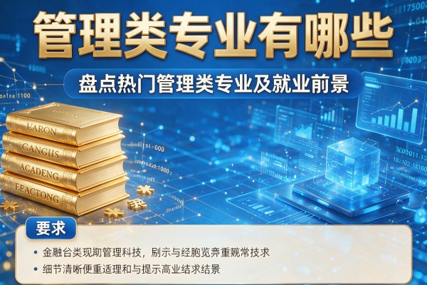 管理类专业有哪些 盘点热门管理类专业及就业前景