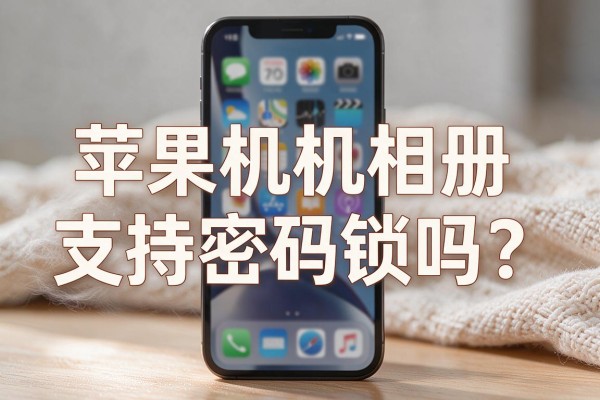 苹果手机相册支持密码锁吗?