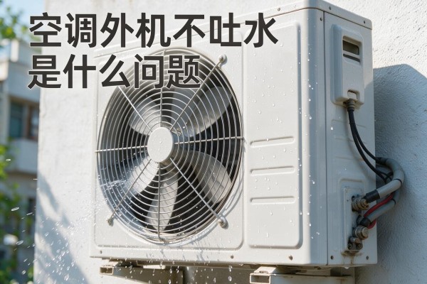 空调外机不吐水是什么问题