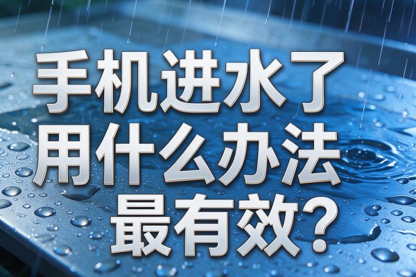 手机进水了用什么办法最有效?