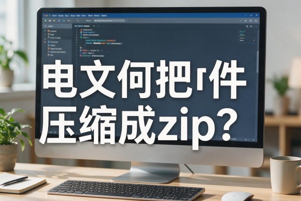 电脑如何把文件压缩成zip?