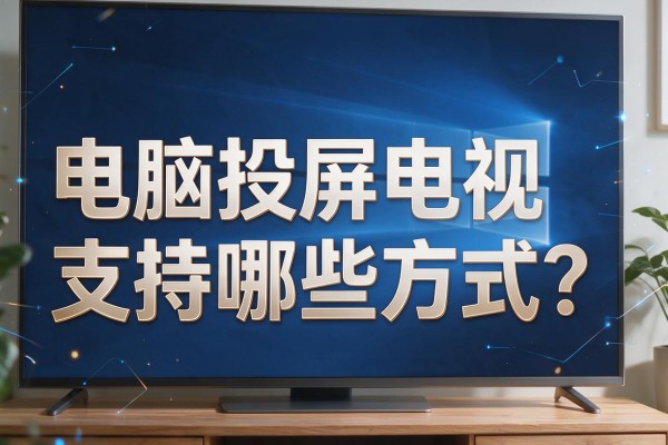电脑投屏电视支持哪些方式？