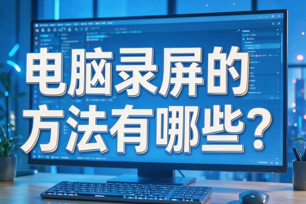 电脑录屏的方法有哪些?